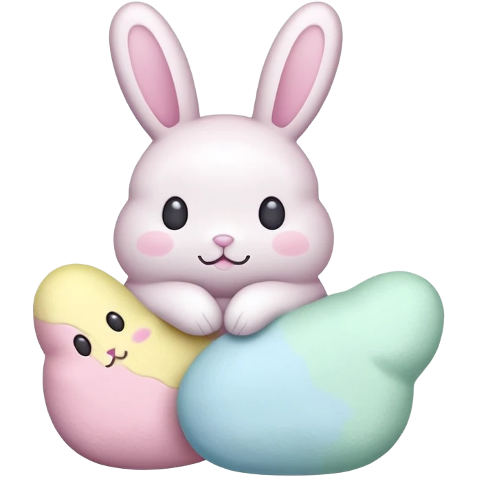  peeps candy bunnie emoji