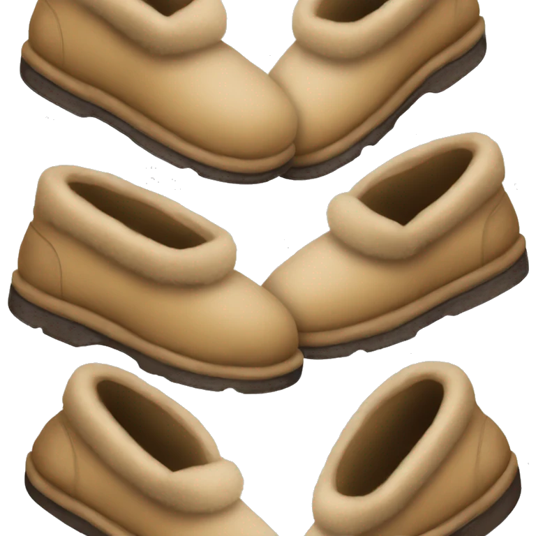 UGGs slippers emoji