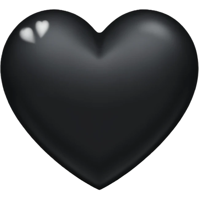 Black heart like this ❤️‍🩹 emoji