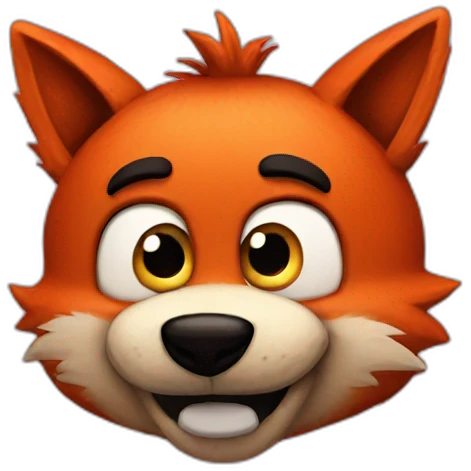 Foxy from Fnaf emoji