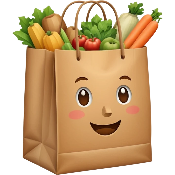  grocery bag emoji