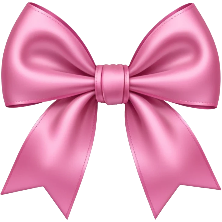 Moño rosa emoji