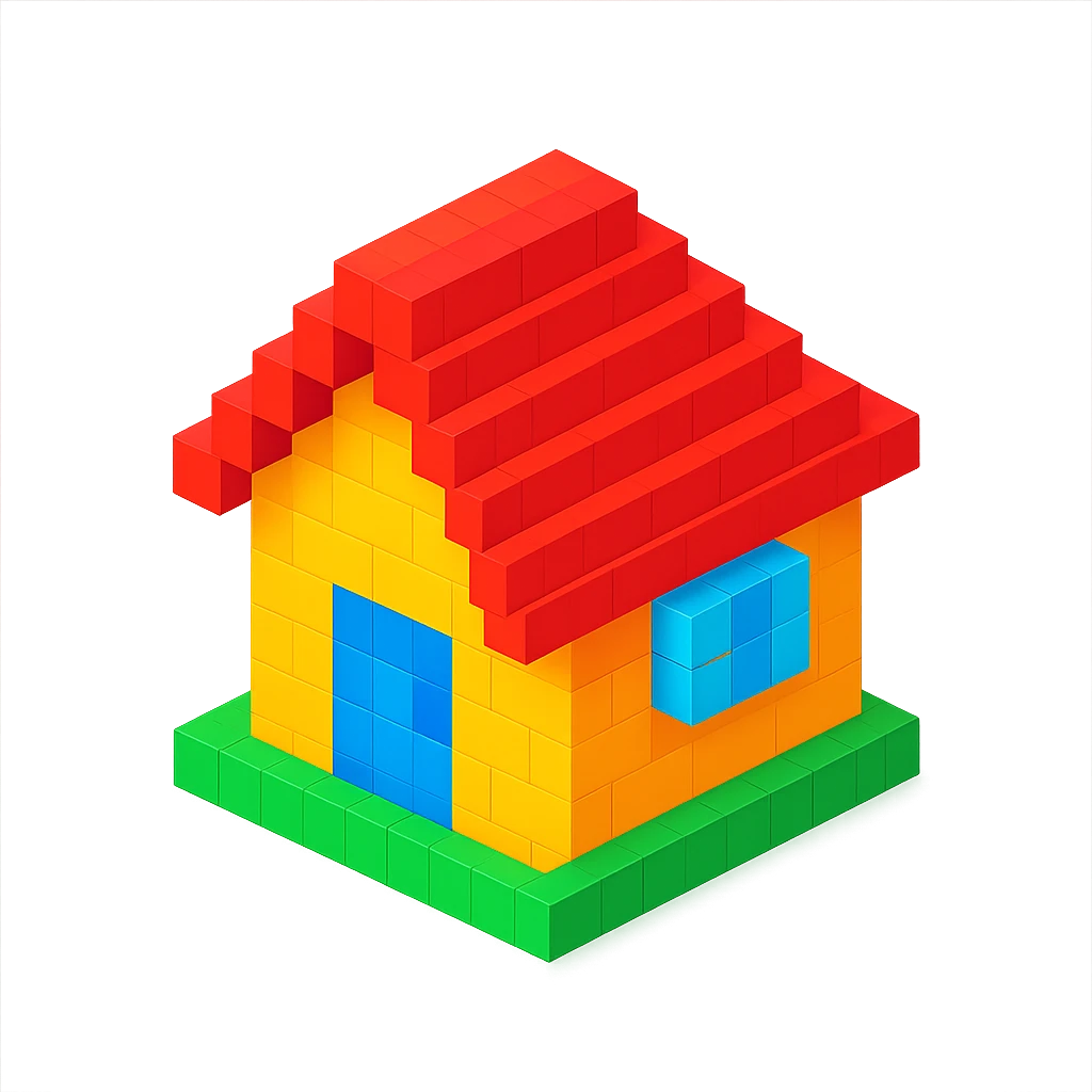 simple house emoji