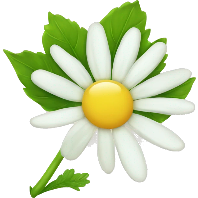 CHAMOMILE with leaf emoji