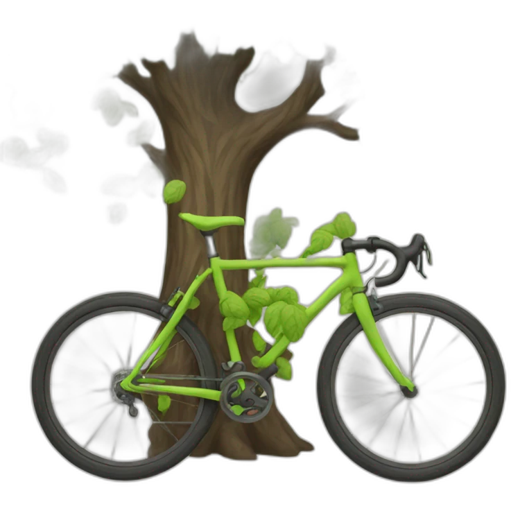 bike tree emoji