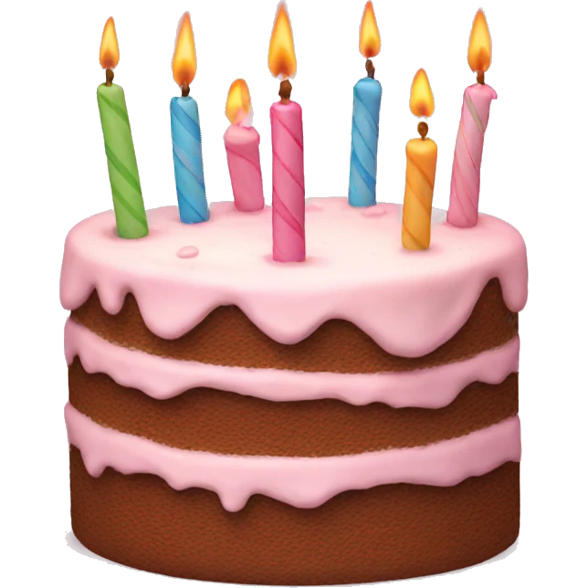 Birthday cake emoji