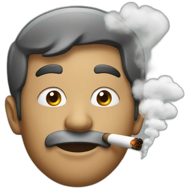 smoke emoji