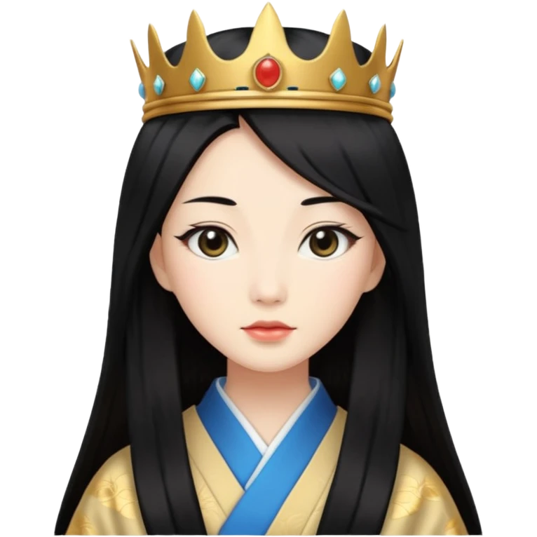 japaneses queens long hairs emoji
