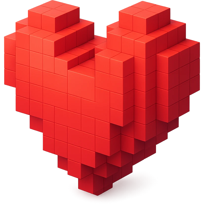 Heart red emoji