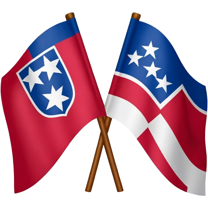 Tennessee state mixed with state of Indiana  emoji