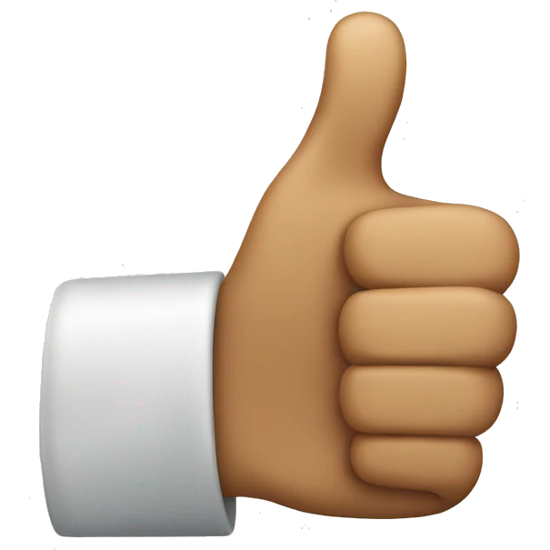thumbs up emoji