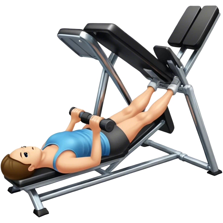 lying-down leg-press emoji