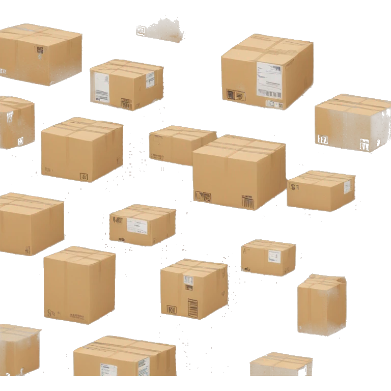 Amazon packages emoji