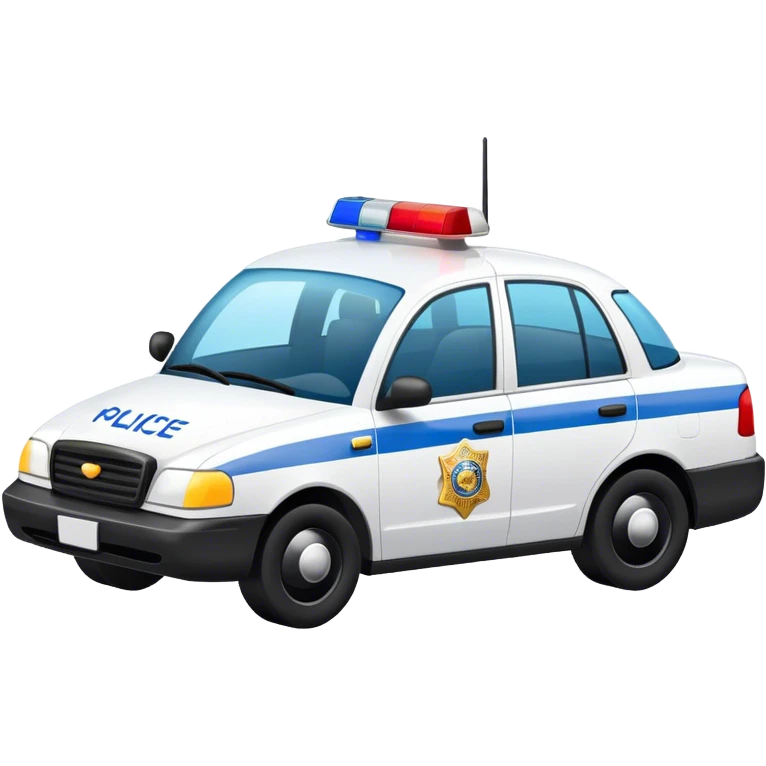police car emoji