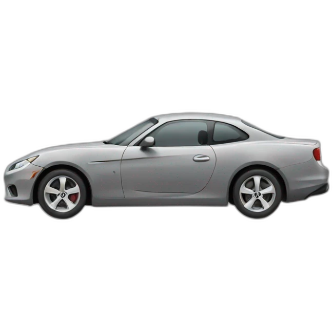 Grey car emoji