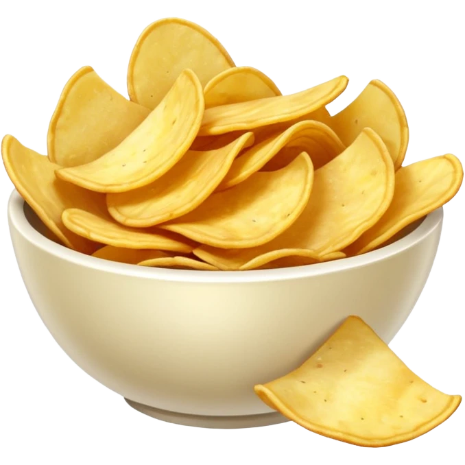 Bowl of chips emoji