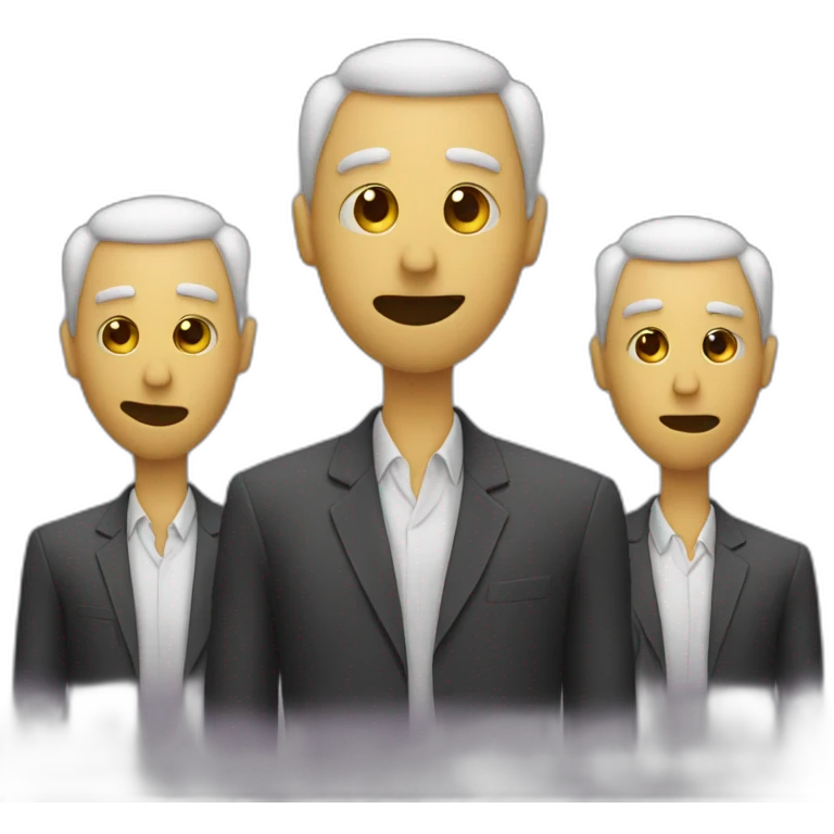 Three 3 Stickmen emoji