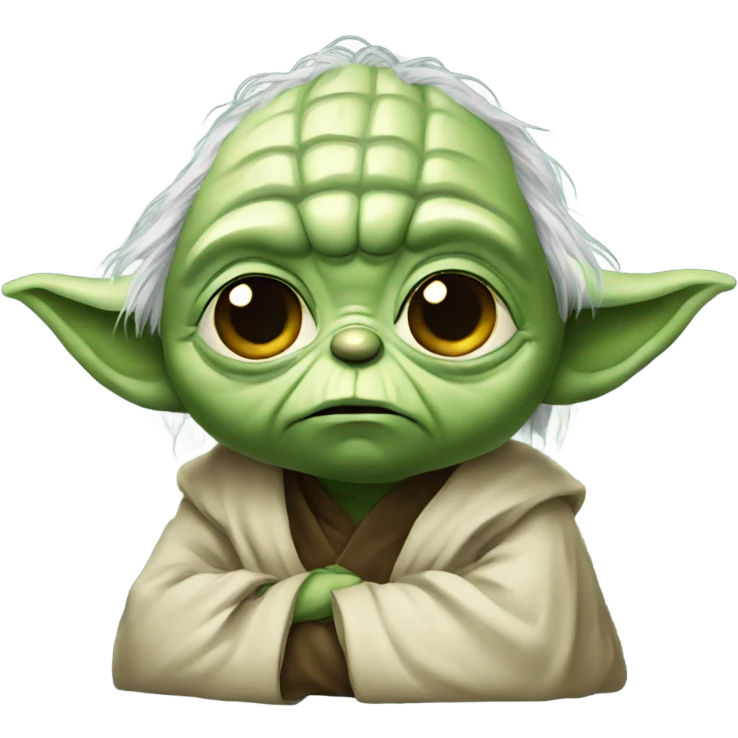 Sad Yoda emoji