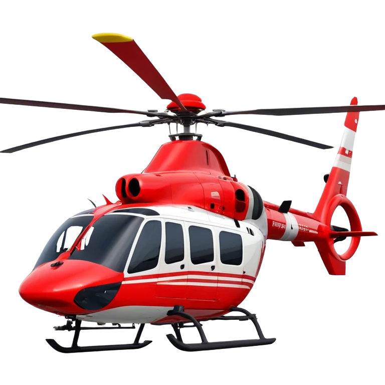 Rescue Helicopter - Airbus H145 (Model Year: 2021) (Iconic colour: Red with white) emoji