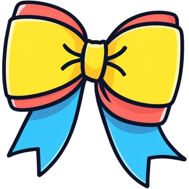 Ribbon emoji