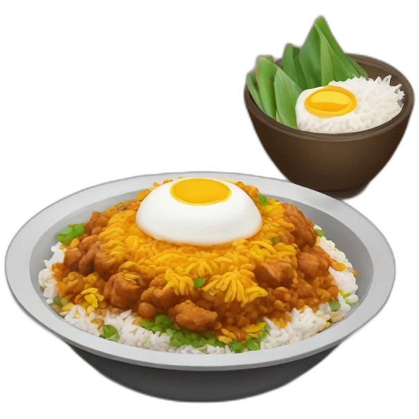 nasi padang emoji