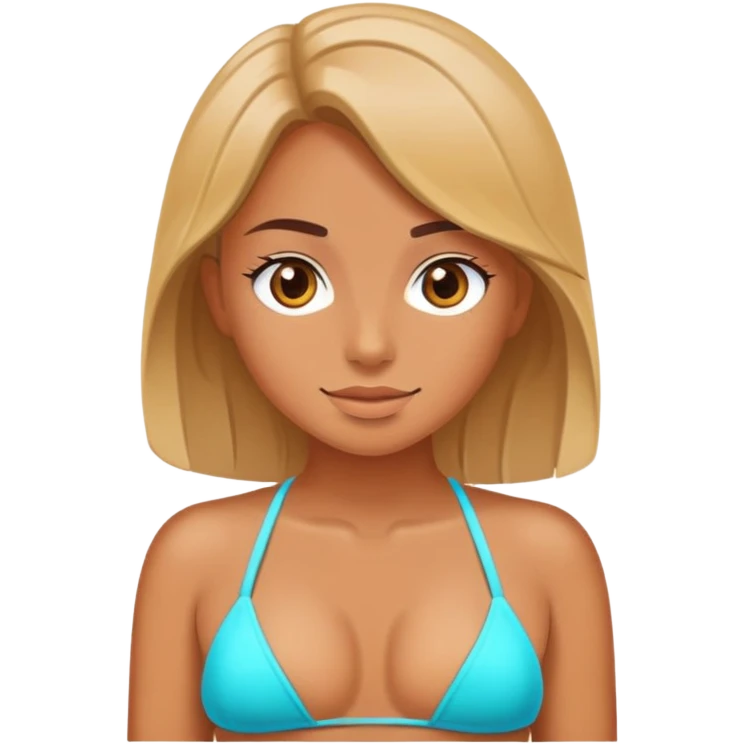 girl in bikini  emoji