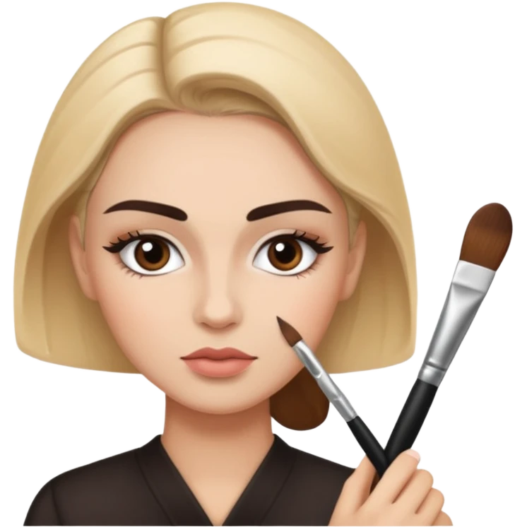 eyebrow artist emoji