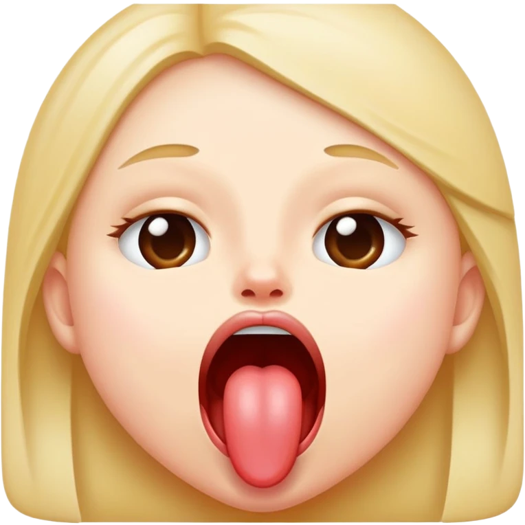 Sticking tounge out emoji