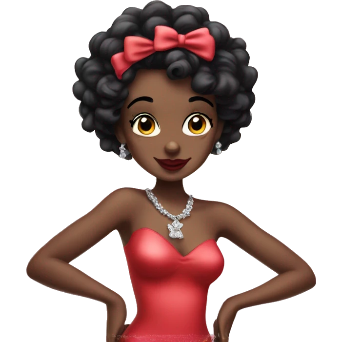 Betty boop emoji