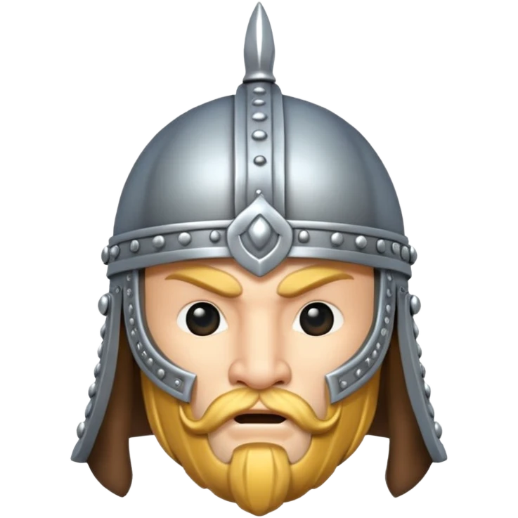 viking helmet in the air emoji