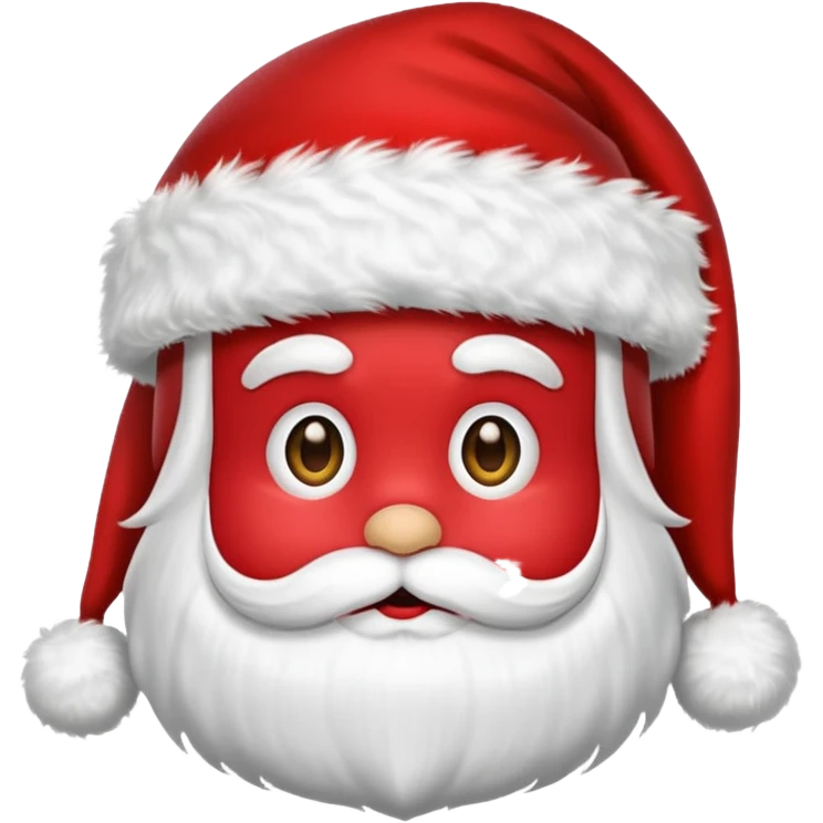 Santa hat without face emoji emoji