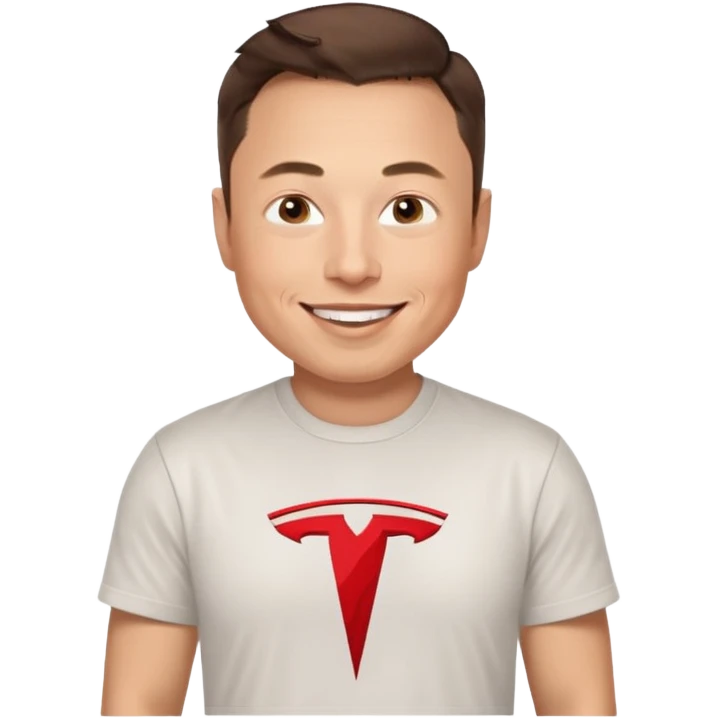 Elon Musk Tesla olsun emoji
