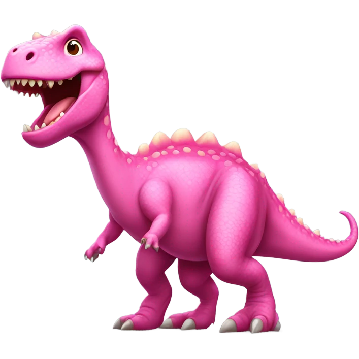 pink dinosaur emoji