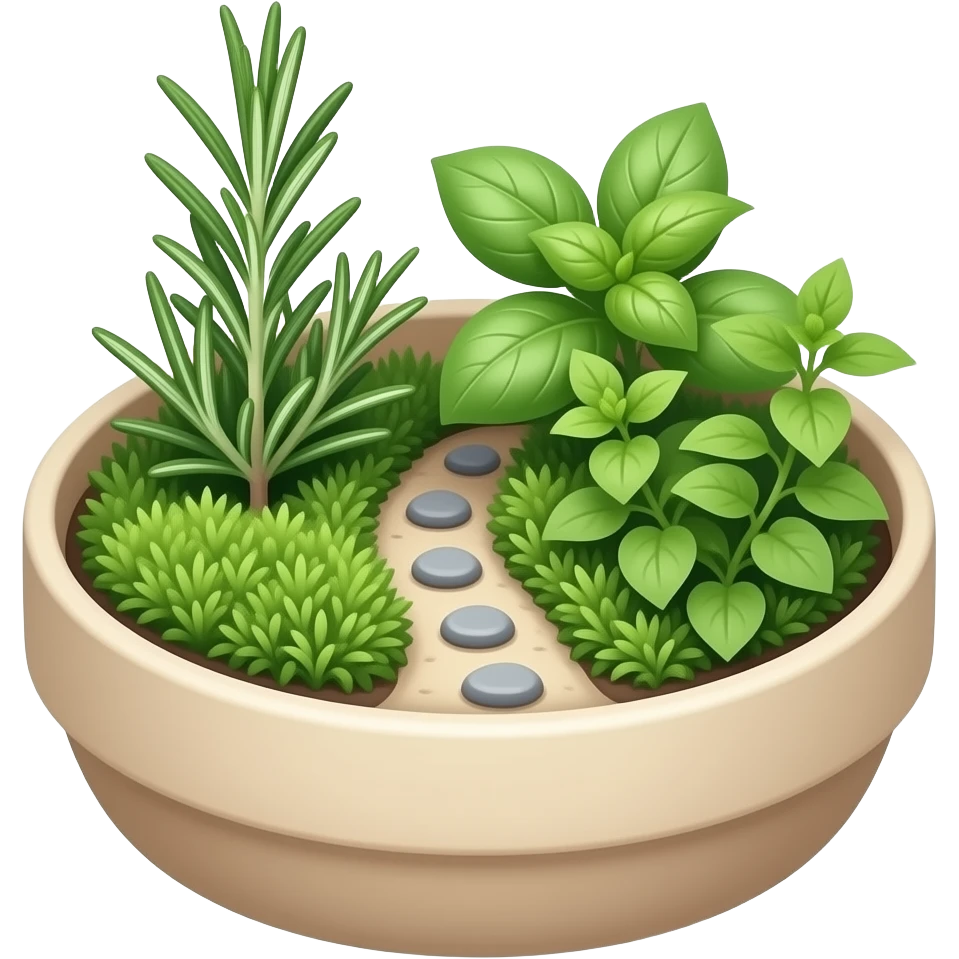 dish garden emoji