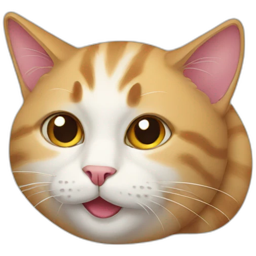 Laying cat  emoji
