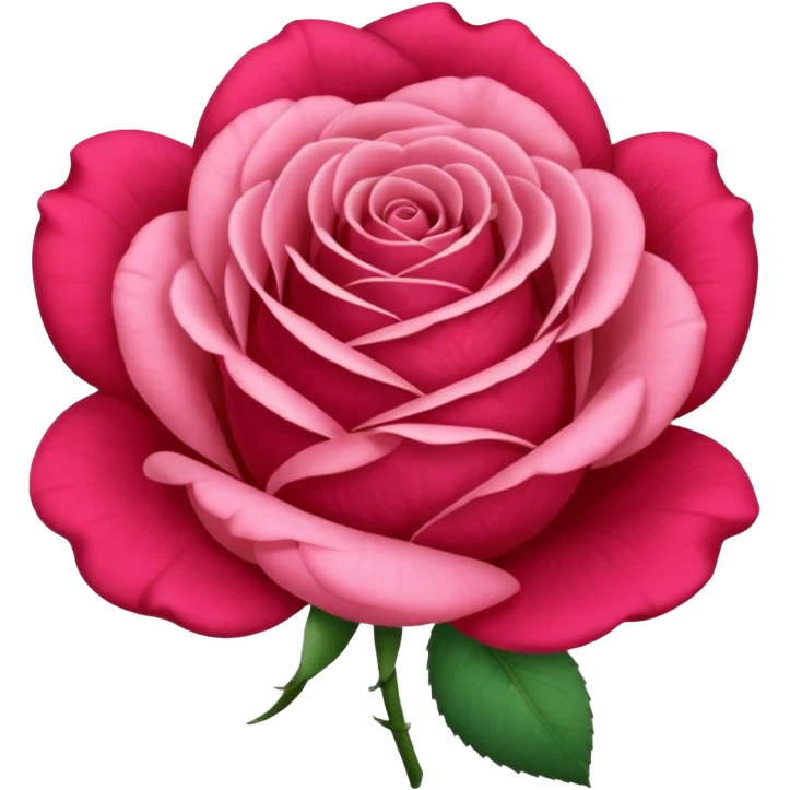 rose shape flower, no stem, use color code 0019ff for petals emoji