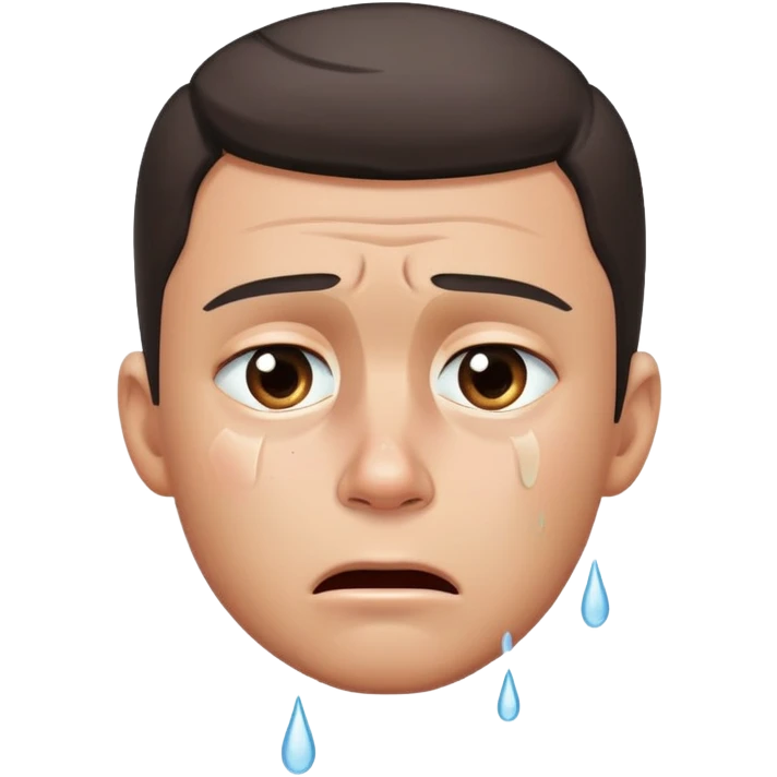 Cristiano entrain de pleurer emoji