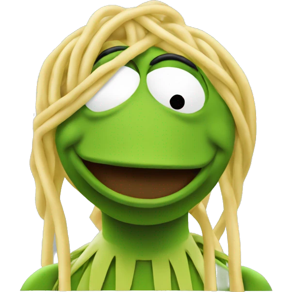 Kermit spagetti emoji