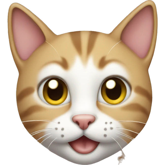 Cat playing emoji