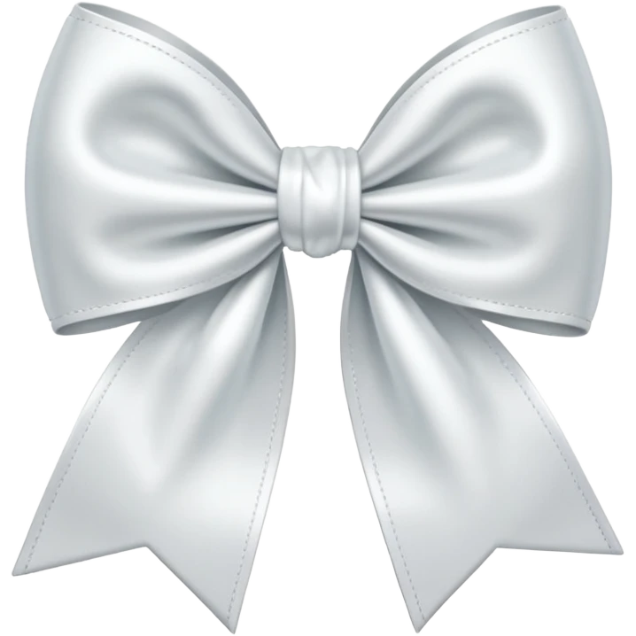 white bow emoji