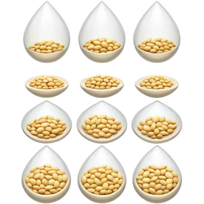 Seeds. Transparent background emoji