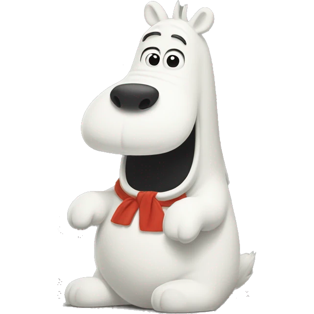 moomintroll painting emoji