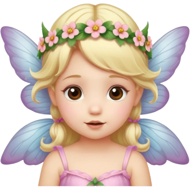 baby girl fairy emoji