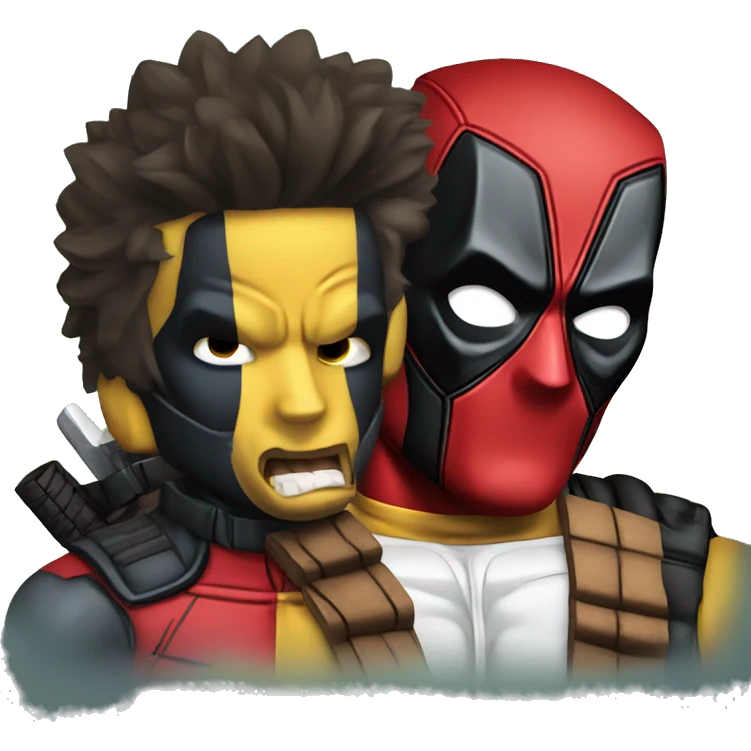 Deadpool wolverine emoji