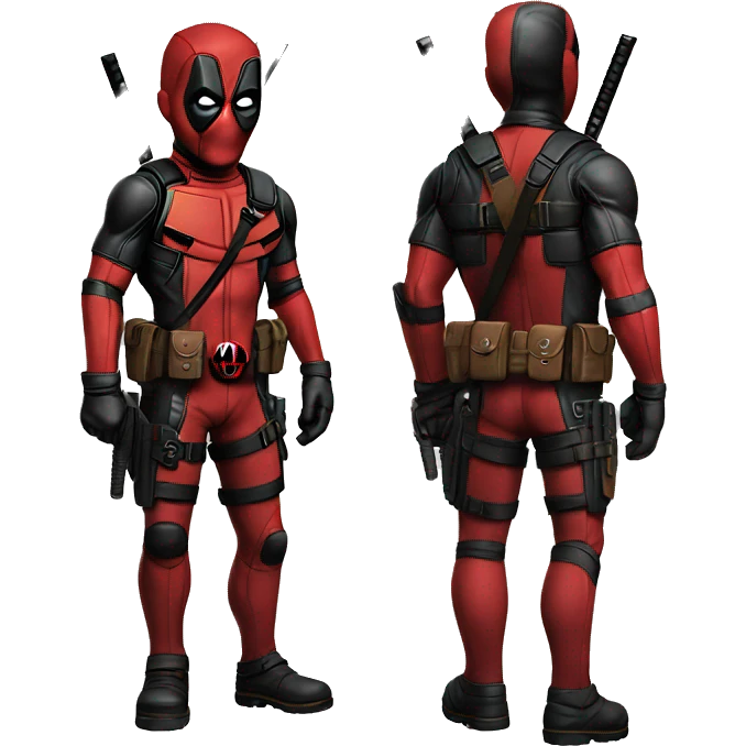 one Deadpool emoji