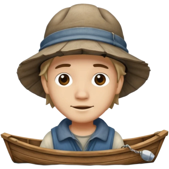 Noah on a boat emoji