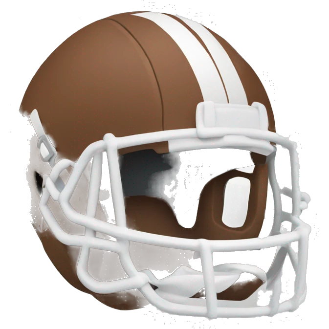 A football ball emoji