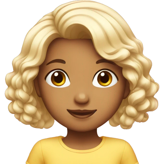 young little girl birthday emoji
