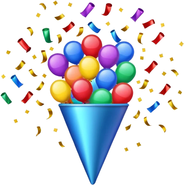 party popper emoji