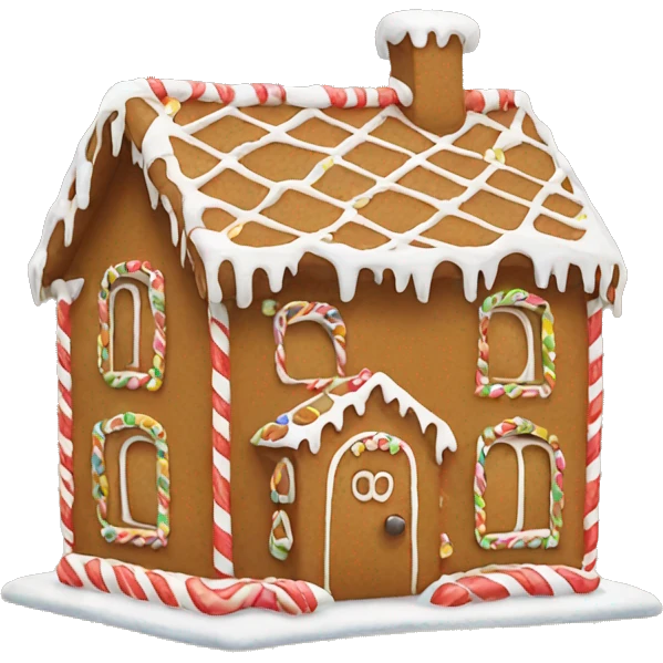 Gingerbread house  emoji